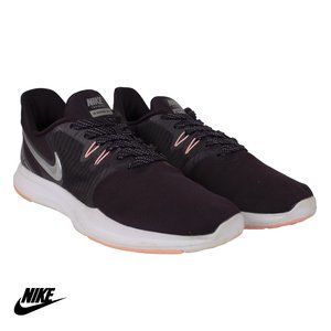 Nike Women's In-Season TR 8 AA7773 601 Running Shoes Burgundy / Silver / White